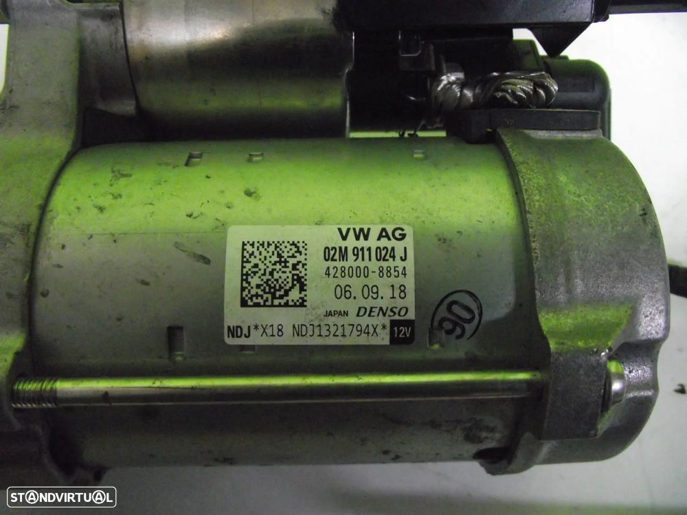 Motor de Arranque Volkswagen Golf VII 1.5 Tsi - 2017 / 2023 - MTA131 - 3