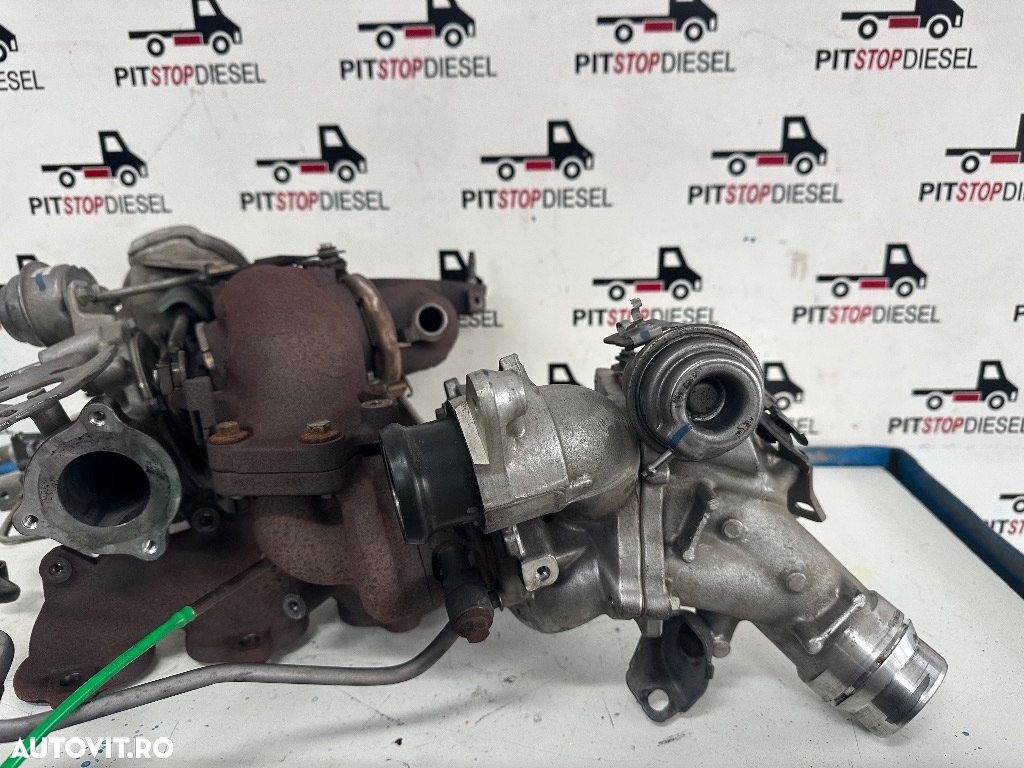 Turbo turbina turbosuflanta BI-TURBO 1.6 DCI RENAULT OPEL H8201371489 2014 2015 2016 2017 2018 2019 2020 - 5