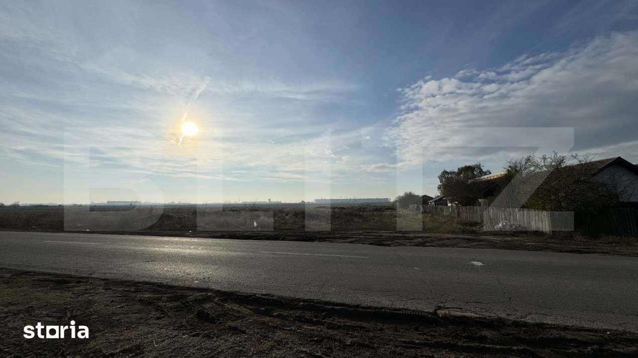 Teren IV 7.500 mp, toate utilitatile la front de 25 m, zona Ghercesti - Imagine principală: 3/5