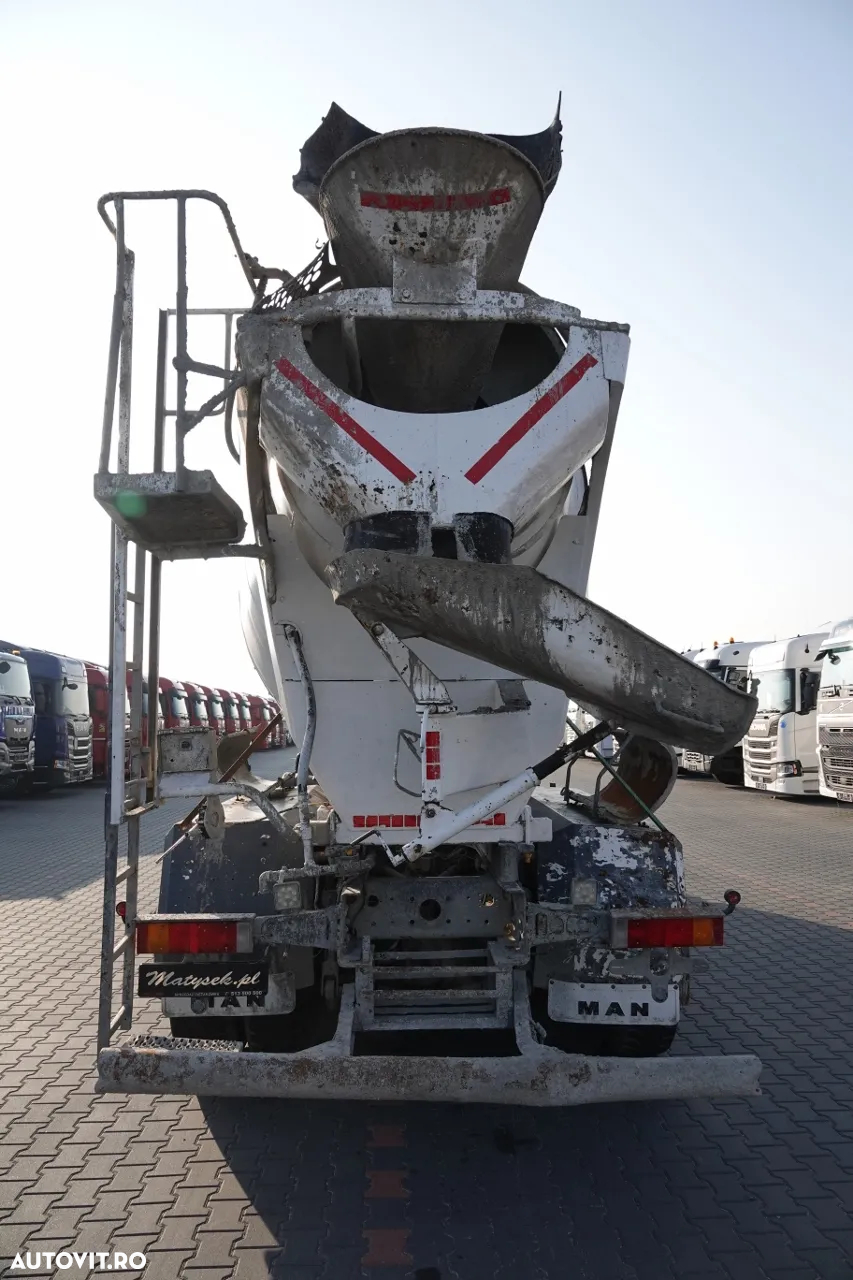 MAN TGA 35. 360 / 8x4 / LIEBHERR 9mc / BETONIERE / PEAR / MANUAL / BETONIERE / - 14