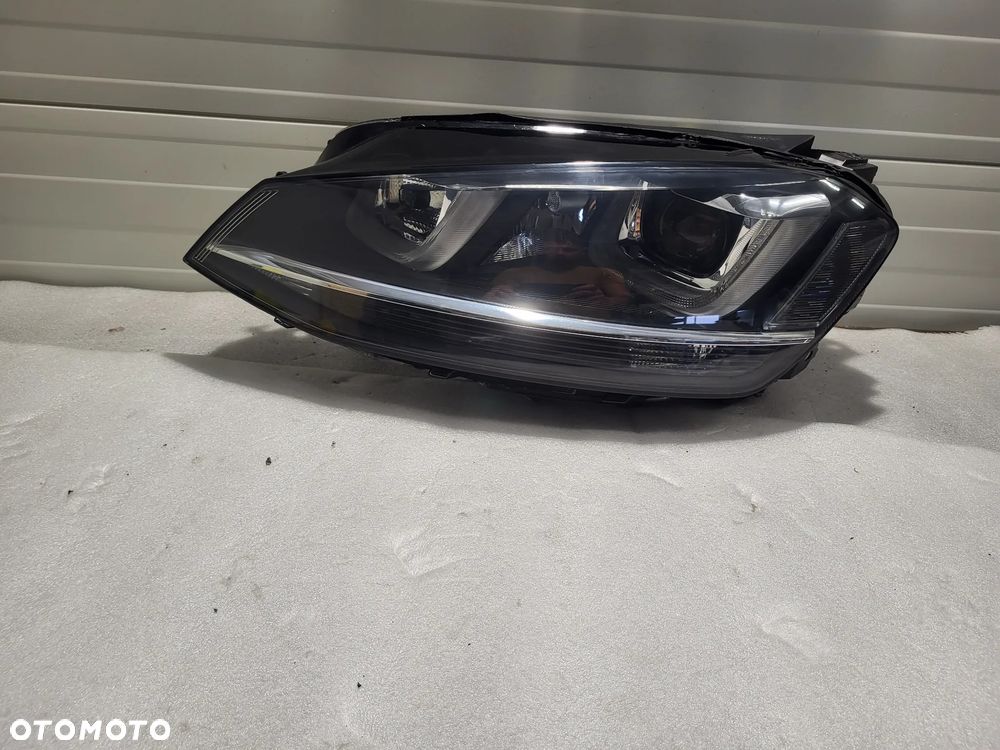 Volkswagen Golf VII XENON LAMPA LEWY PRZÓD KOMPLETNA 5G1941751 - 1