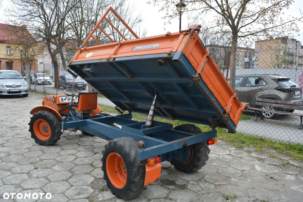 ANTONIO CARRARO UNITRANS Tipo 4800 _SOLIDNY TRAKTOREK 4x4 z PRZYCZEPĄ 3 STRONNA WYWROTKA BLOKADY REDUKTOR BIEGI SZOSOWE TERENOWE-WOM - 13