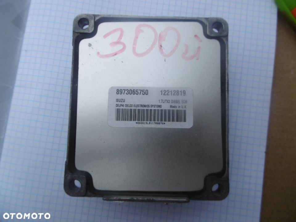 Sterownik komputer Silnik Astra G 1,9 8973065750 12212819 - 3