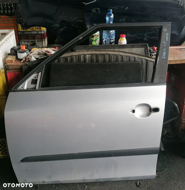 SKODA FABIA II 10r DRZWI LEWY PRZÓD PRZEDNIE 9156 GOŁE