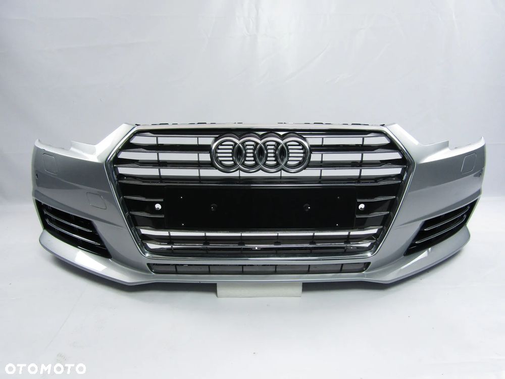 Zderzak przedni Audi A4 B9 15 - 19 Sprysk. Pdc-6 + Atrapa Lakier nieznany - 6