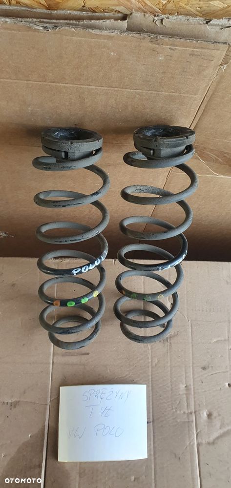 Sprężyny sprężyna tył tylne VW Polo V 6R - 2