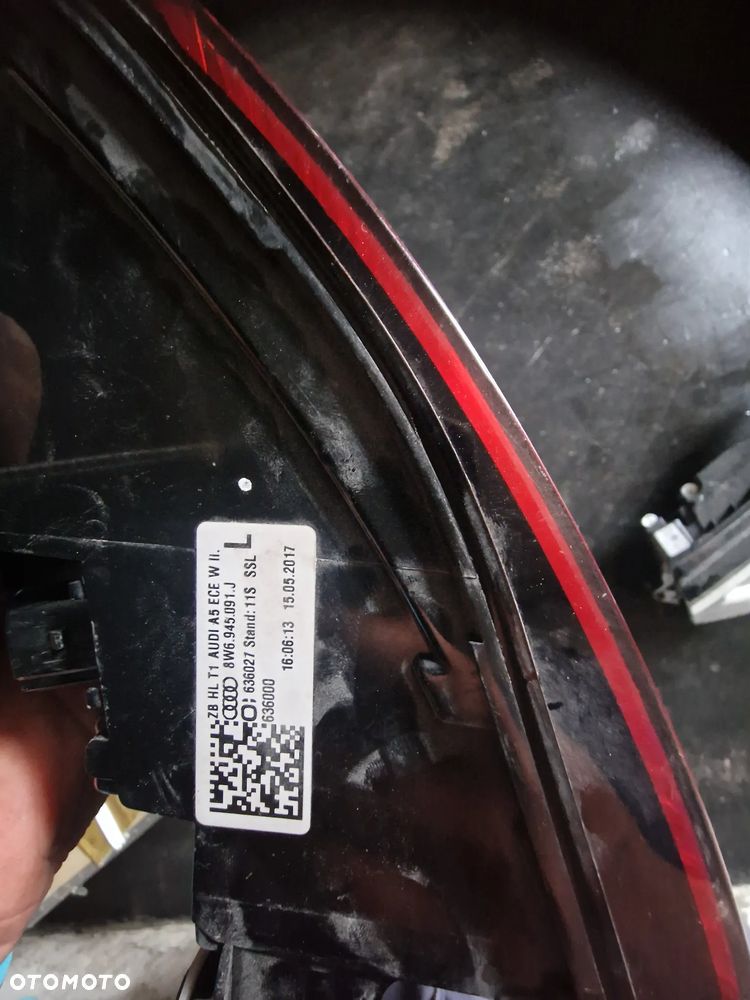 Lampa lewy tył  audi A5  B9  8W6.945.091.J - 3
