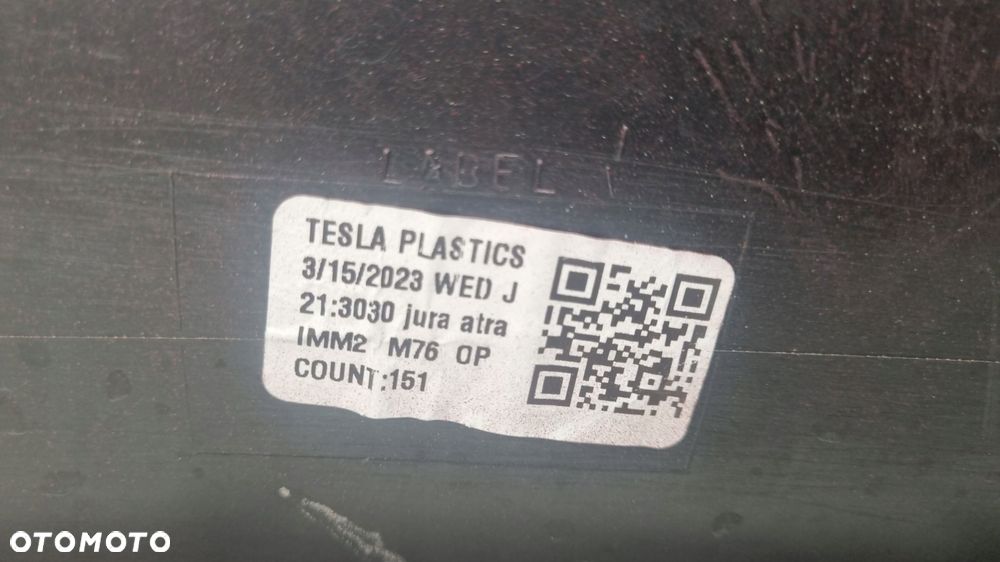 tesla model s plaid zderzak przód przedni - 7