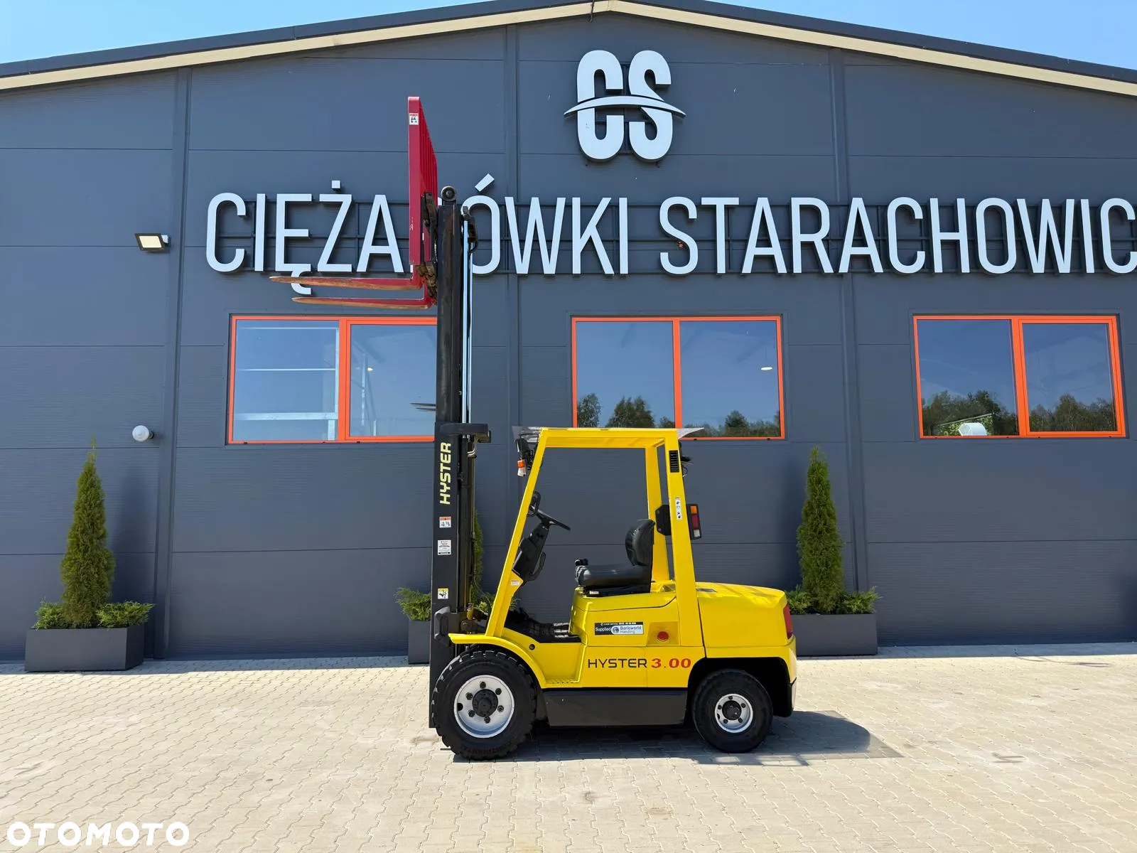 Hyster Wózek widłowy HYSTER // 3 T // Diesel // - 2