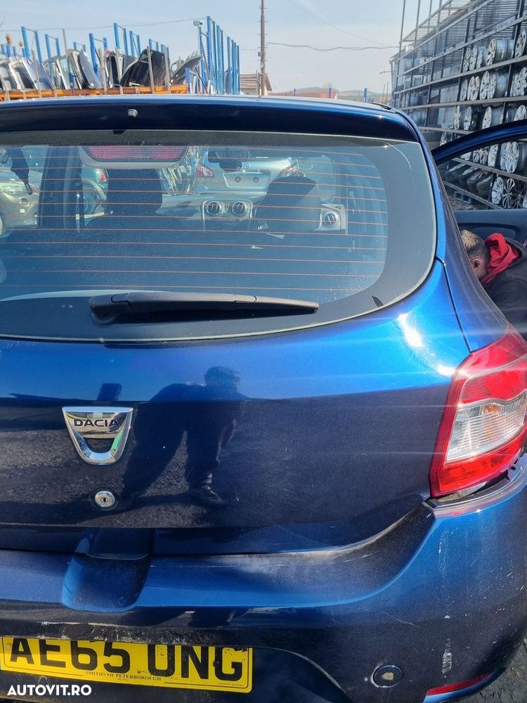 Haion Cu Luneta Dacia Sandero 2 2012 - 2016 Hatchback 4 Usi Bleu Cosmos TERPR (1472) - 2