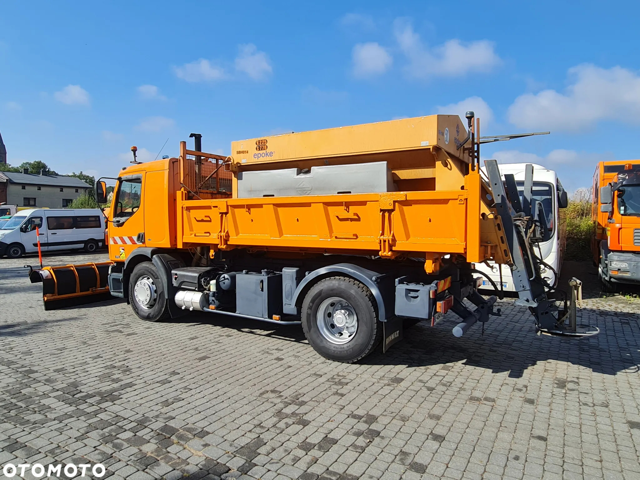 Renault Premium 270DCi Wywrotka 3 str Tylko 146tys km Solarka Pług SPECJALNY Długi Kiper Nowe Opony Zimowe - 13