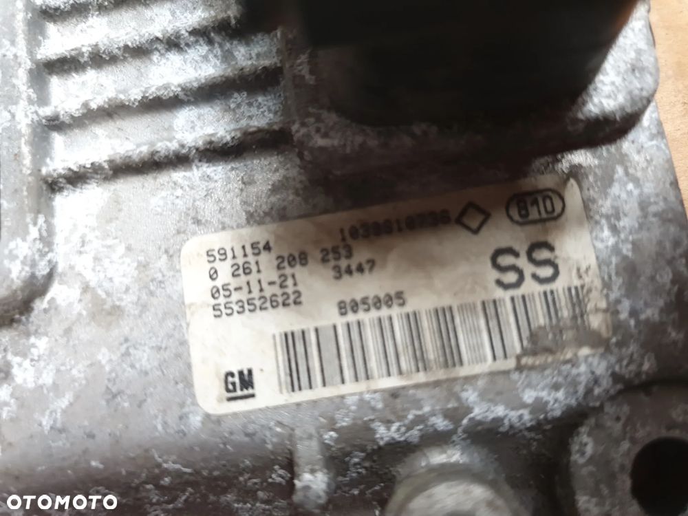 } OPEL CORSA C 3 III 1.2 B KOMPUTER STEROWNIK SILNIKA ECU 0261208253 13144390 - 3