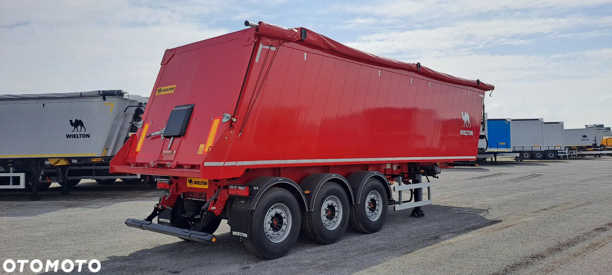 Wielton 169 tyś netto PLN - 42m3 , NOWA - Waga 5700kg - 3