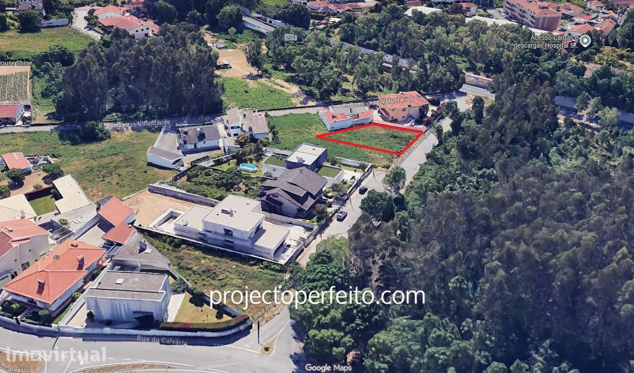 Terreno Para Construção  Venda em Santa Maria da Feira, Travanca, Sanf - Grande imagem: 3/4
