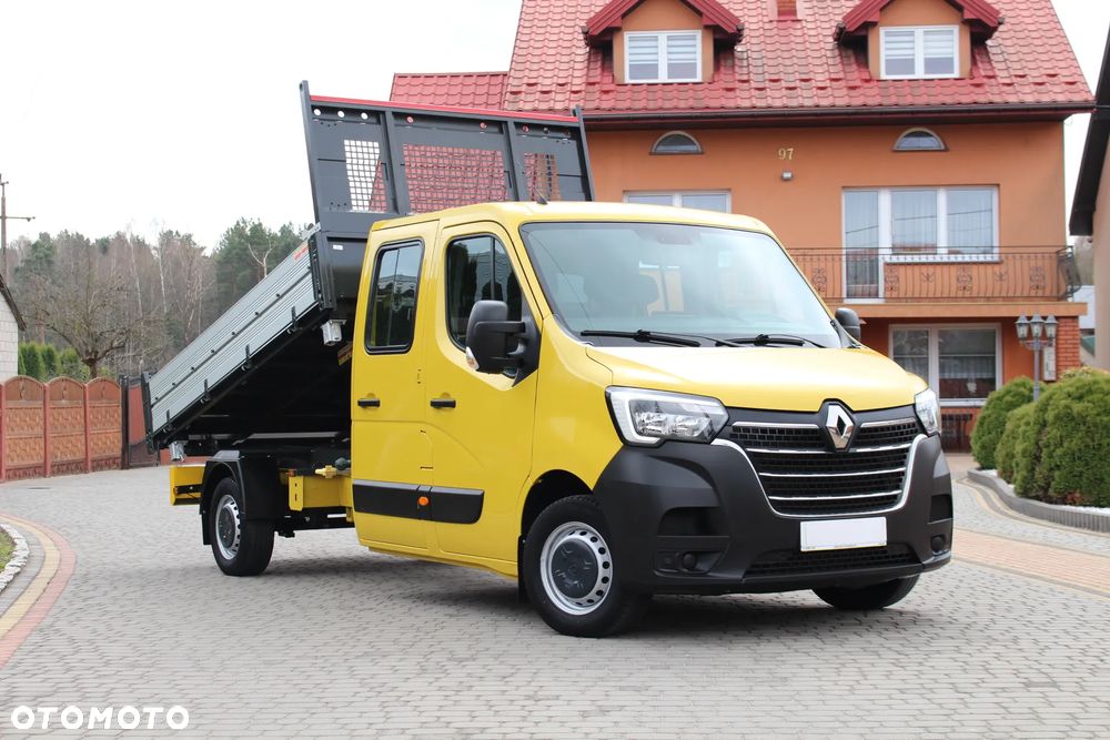 Renault MASTER / MOVANO / BRYGADÓWKA / DOKA / WYWROTKA / 6 OSÓB / POLSKI SALON / NISKI PRZEBIEG / - 1