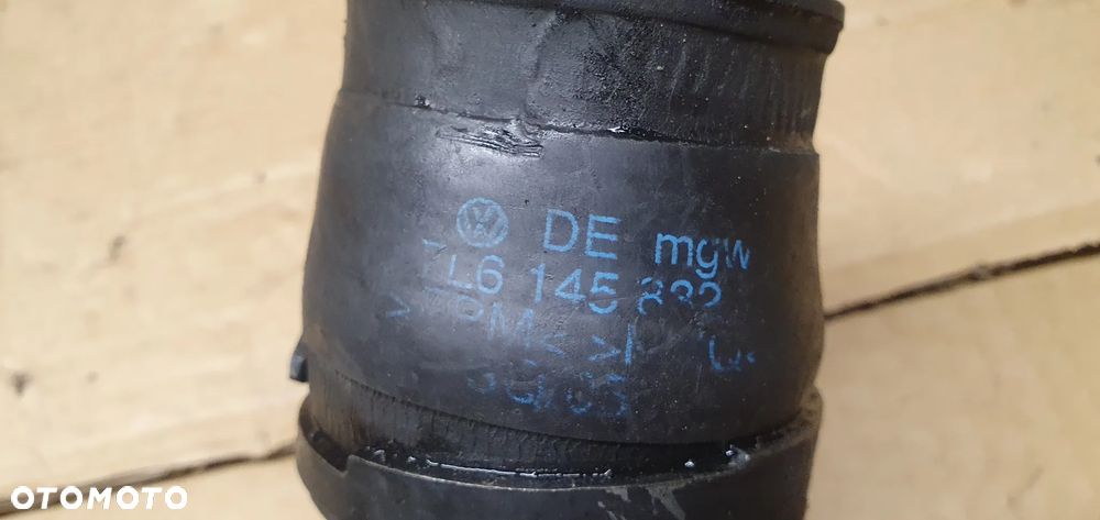 Przewód wąż rura intercoolera VW Touareg 3.0 TDI 7L6145832 7L6145941C - 5