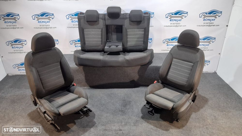 BANCO BANCOS TECIDO FRENTE FRONTAL TRASEIRO TRÁS AIRBAG ORIGINAL OPEL INSIGNIA A G09 SPORTS TOURER - 6