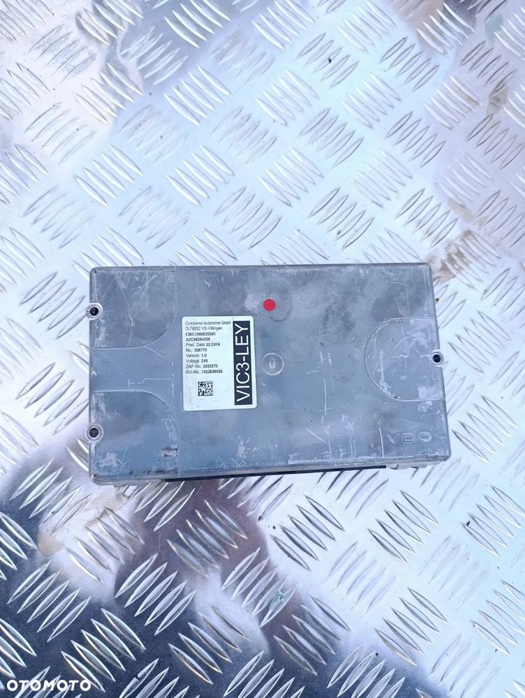 STEROWNIK ECU MODUŁ SILNIKA VIC3-LEY DAF LF EURO 6 2033375 A2C98564200 - 1