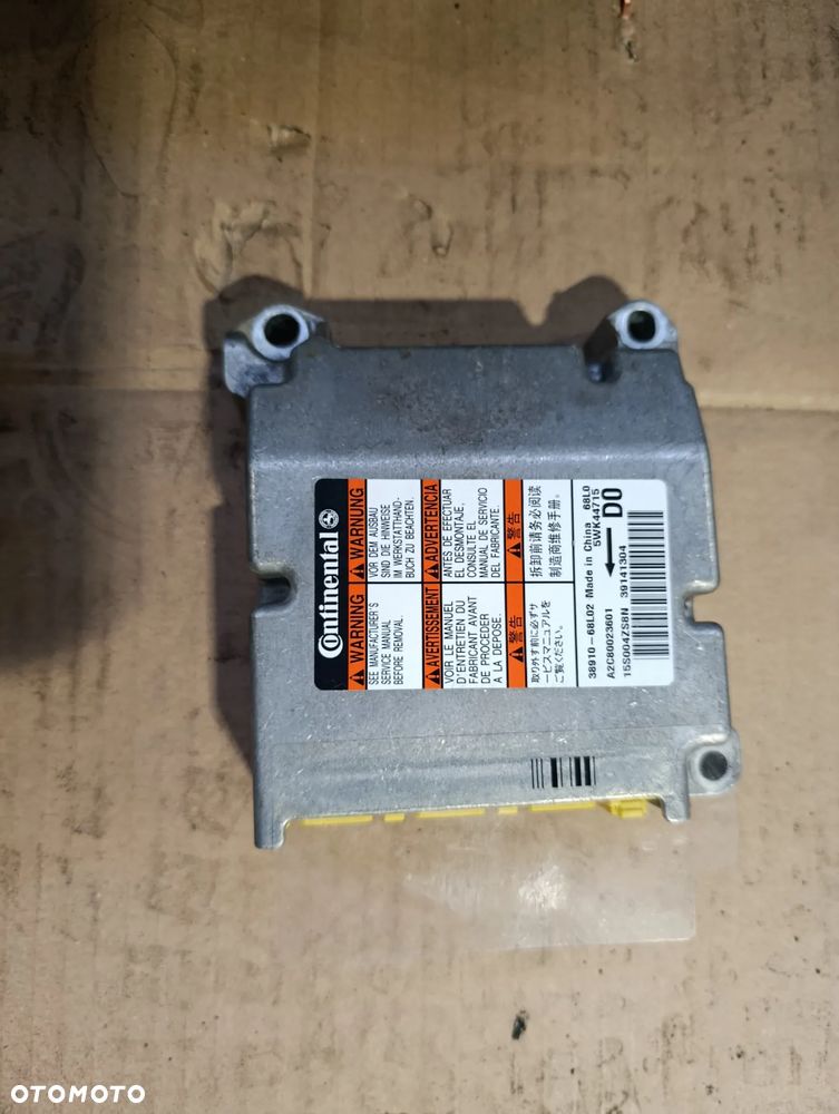SUZUKI SWIFT SPORT V 5 MK7 KONSOLA AIRBAG SENSOR PASY KOMPLET EUROPA - 4