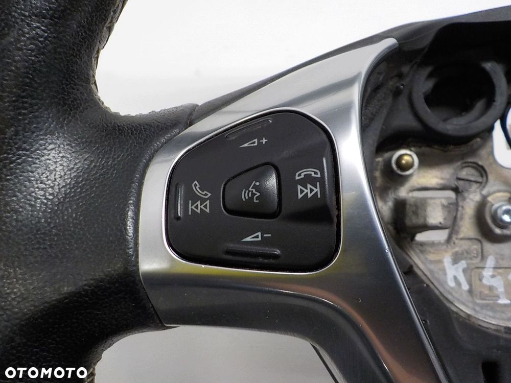 FORD FIESTA MK7 VII KIEROWNICA SKÓRA MULTI TEMPOMAT - 7