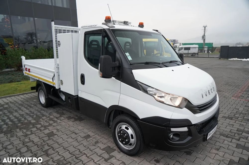 Iveco DAILY 35-160 / BASCULATOR SPATE / BLOCARE DIFERENȚIALĂ / DUBLU / AUTOMATĂ / IMPORTAT - 9