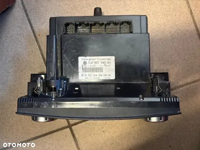 PANEL KLIMATYZACJI NAWIEWU VOLKSWAGEN VW TOUAREG 7L6907040AA - 4