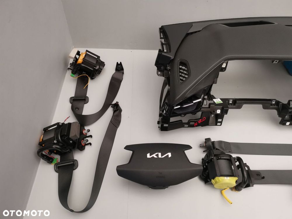 KIA NIRO II 22- KONSOLA DESKA PASY PODUSZKI KOMPLET ORYGINAL - 6