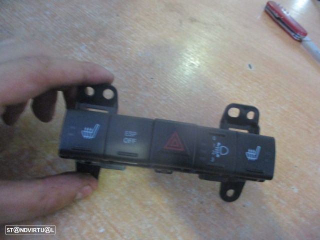 Interruptor P04602713AD DODGE CALIBER 2008 2.0 CRD 140CV 5P PRETO 4 PISCAS - 1