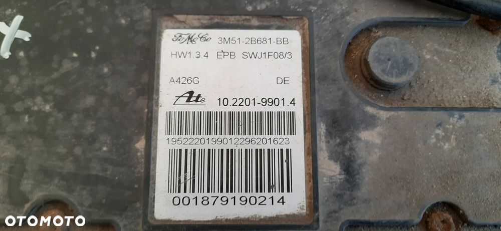 Kierownica Skóra 3M513600C z poduszką Ford Focus mk2 C-MAX 1  Elektryczny Mechanizm Hamulca ręcznego C-MAX 3M51-2B681-BB 10.2201-9901.4 - 8