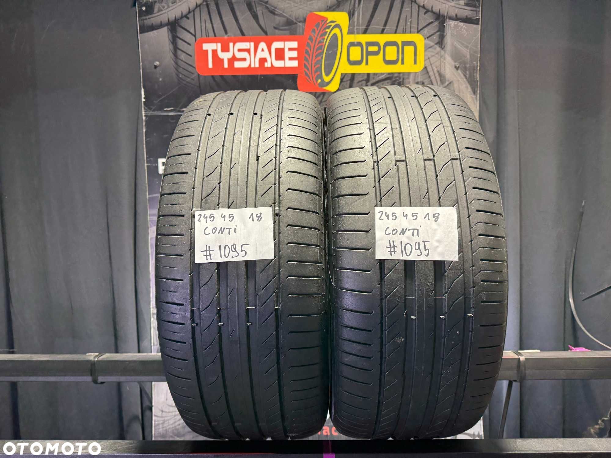 Opony Letnie 245/45/18 CONTINENTAL SPORTCONTACT #1095 - 1