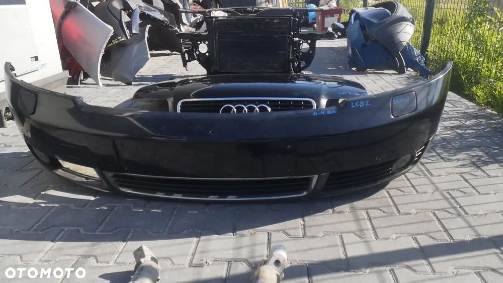 AUDI A4 B6 MASKA / ZDERZAK / REFLEKTOR / PAS PRZEDNI / CHŁODNICA / ABSORBER - 8