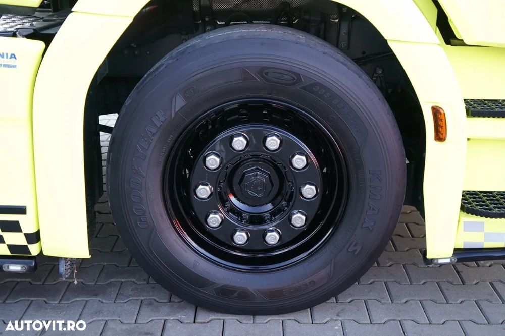 Scania S 520 / V8 / RETARDER / I-PARK COOL / COMPLET AIRMATIC / PIELE / - 19