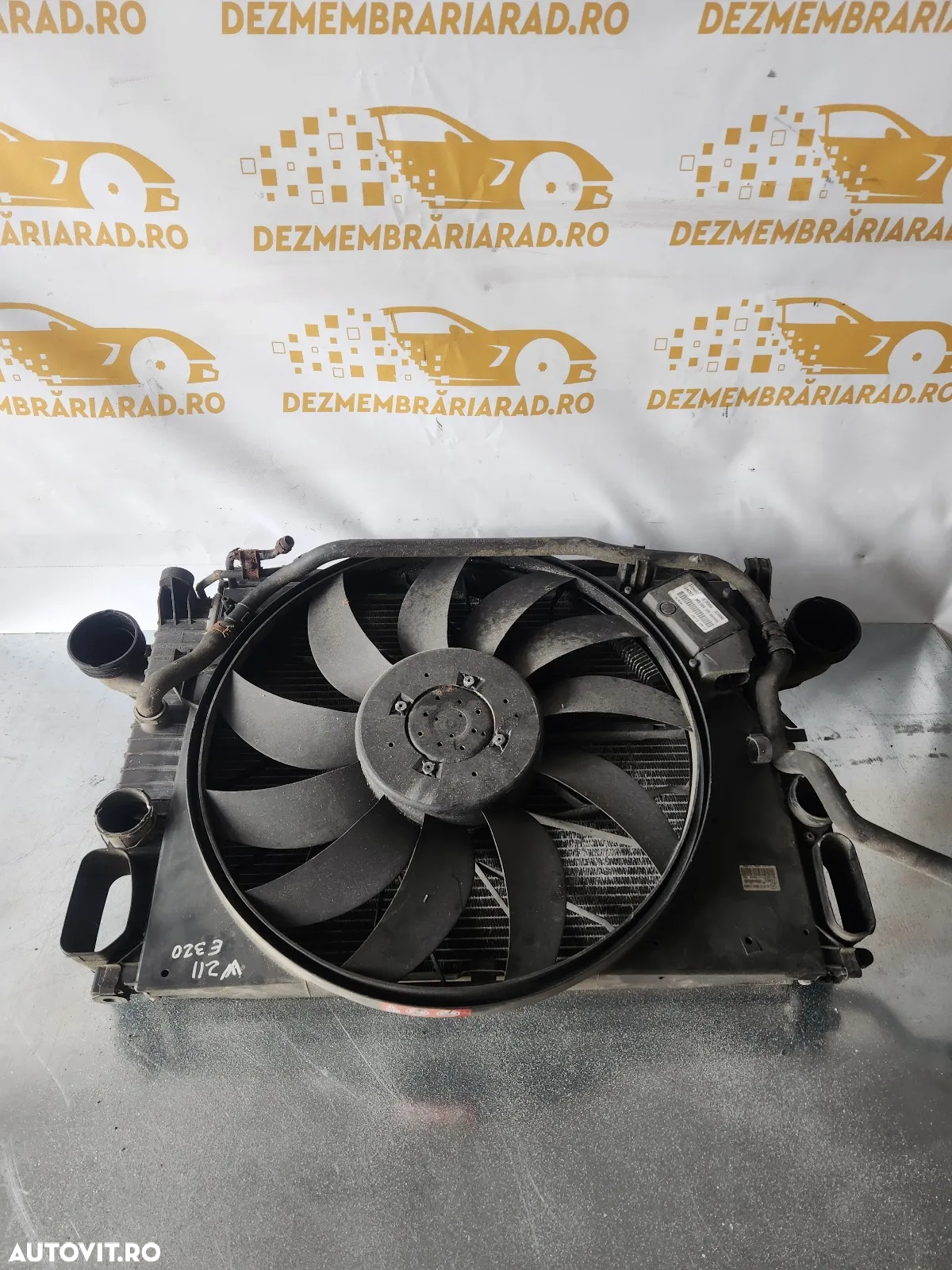 Grup Radiatoare Radiator Apa Clima Intercooler Termocupla Mercedes E Class W211 3.0 Cdi - 6
