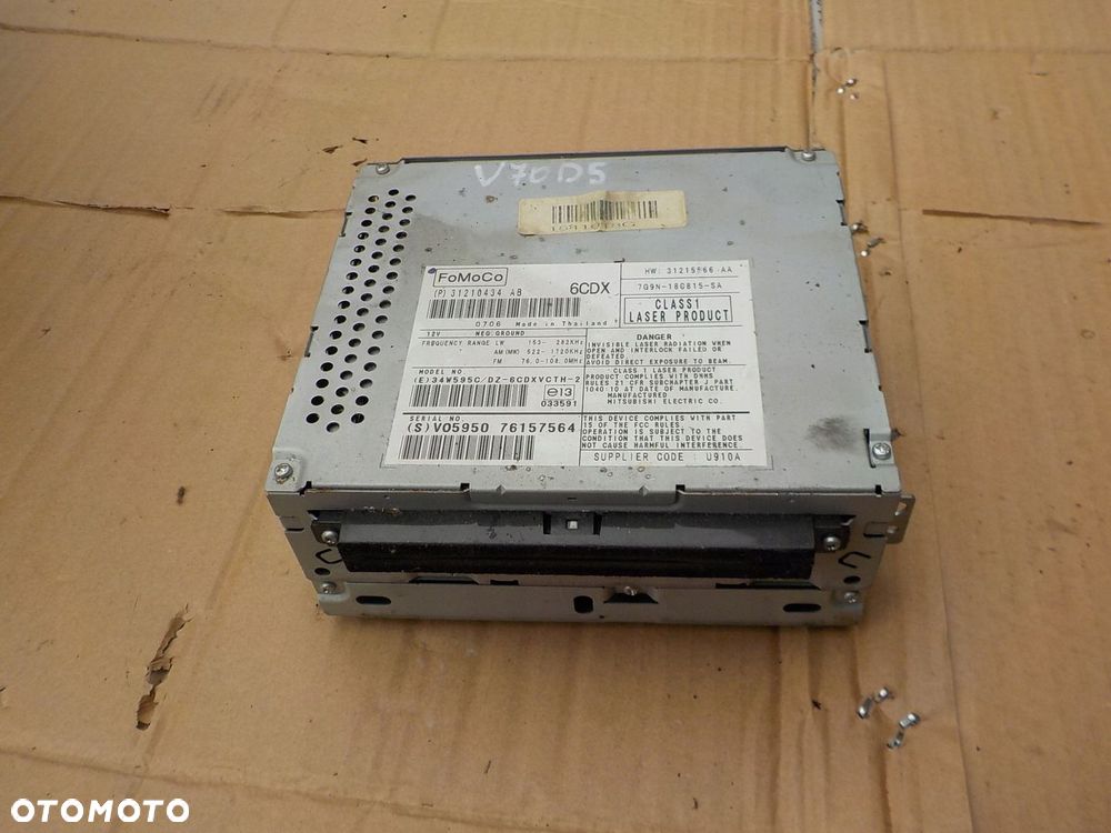 radio volvo v70 III 31210434AB - 1