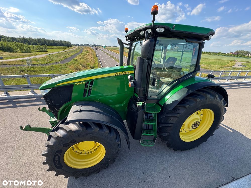 John Deere 7250 R Super Stan 5124 mth, 4x4 Traktor - 10
