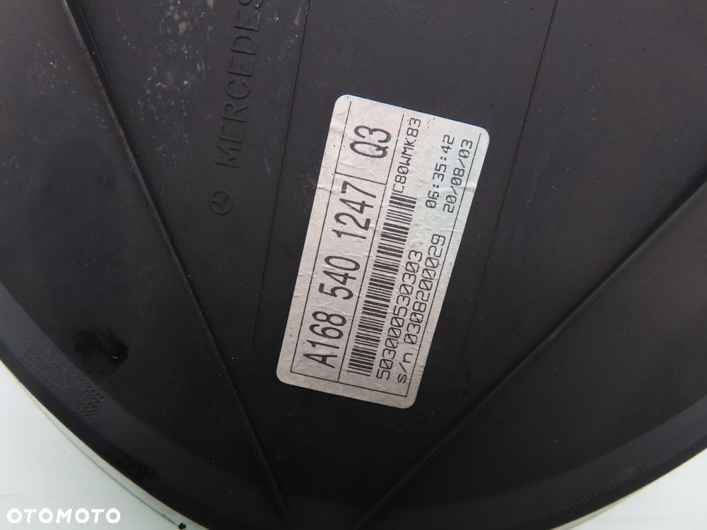 LICZNIK MERCEDES-BENZ W168 A 160 CDI A1685401247 - 5