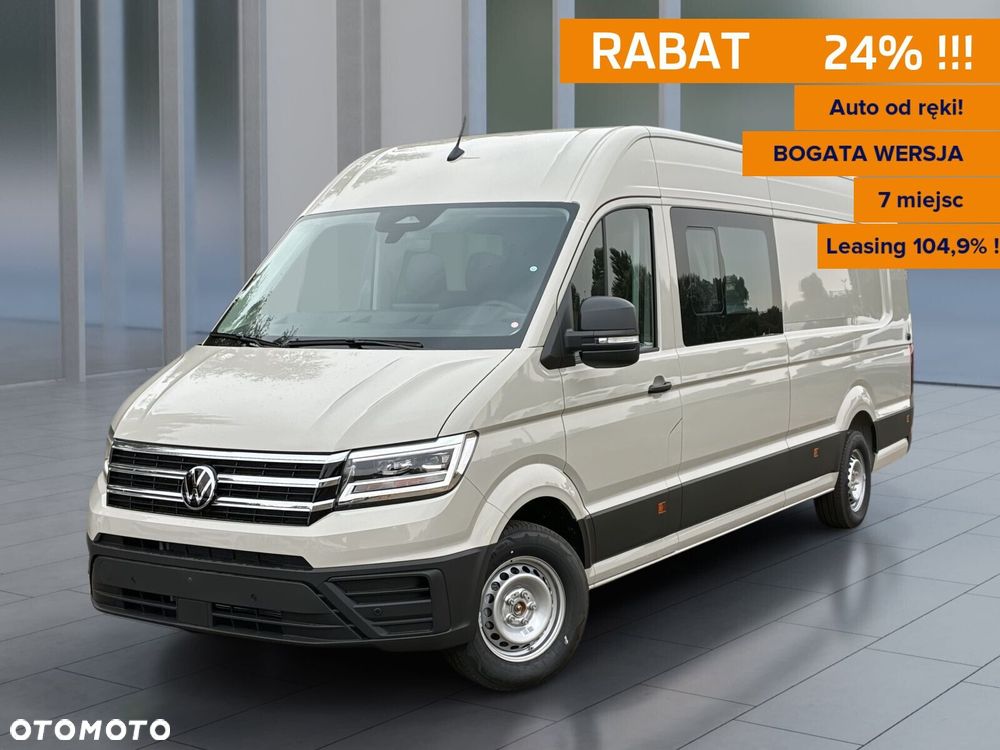 Volkswagen Crafter 35 Brygadówka AUTOMAT/LONG/L5H3, 2.0 BiTDI 163KM, 4490mm, Wysoki dach, r.o. 4490 mm - 2