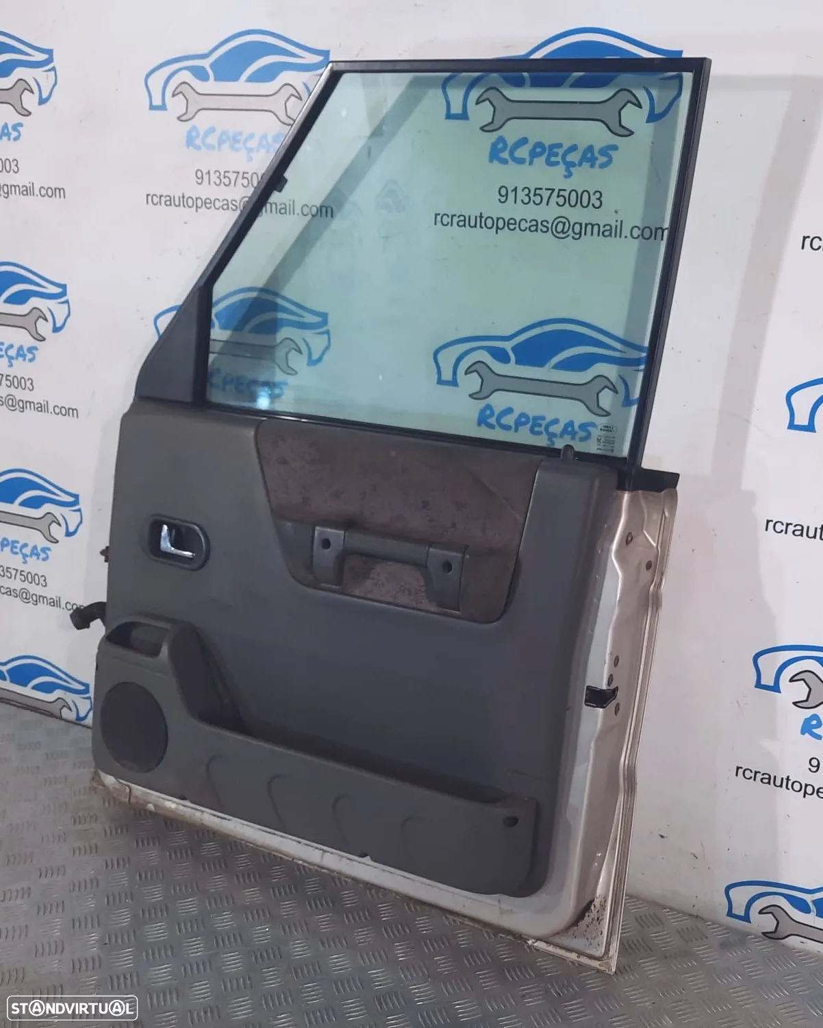PORTA PORTAS FRENTE FRONTAL DIREITA LAND ROVER DISCOVERY II 2 L318 2.5 Td5 4x4 BDA700190 FECHO ELEVADOR MOTOR PUXADOR VIDRO RETROVISOR RETROVISORES - 5