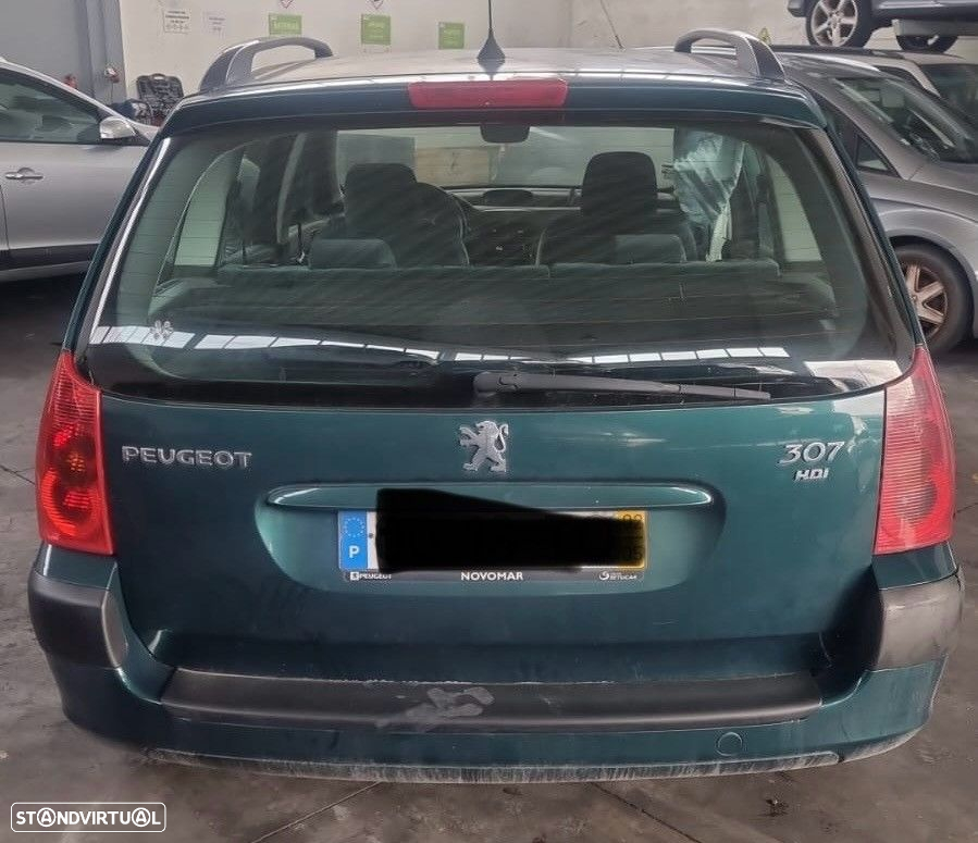 PEUGEOT 307 SW (3H) 1.4 HDI de 2002 disponível para peças - 3