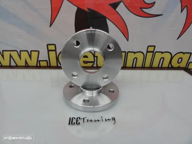 Espaçadores / alargadores de rodas de 5mm, 13MM, 17MM ou 20MM para Opel, Chevrolet, Fiat, Holden, Isuzu, Lotus, 4x100 BC 56.6 - 1