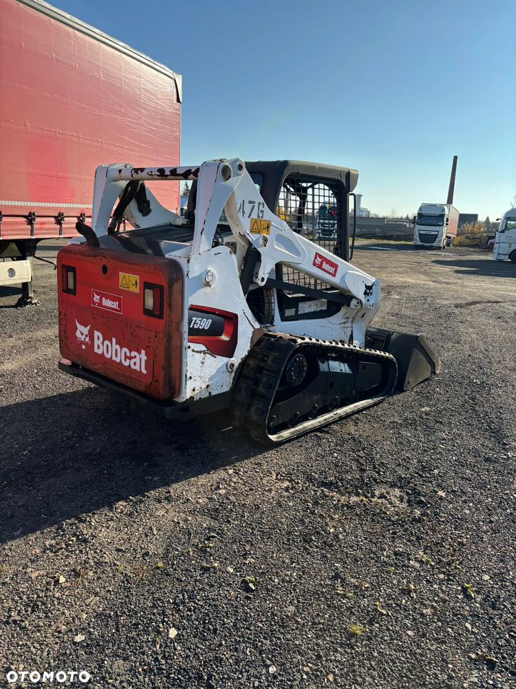 Bobcat T590 2014 ROK –ŁADOWARKA BURTOWA – HYDRAULIKA ZEWNĘTRZNA – ŁYŻKA - 4