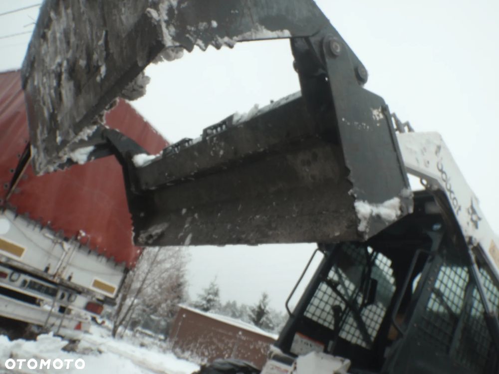 Łyżka hydrauliczna szczęka krokodyl szufla spych oryginał bobcat 4w1 volvo jcb cat deutz jak NOWA nie powybijana - 2