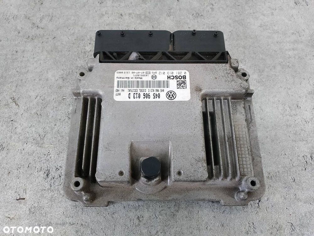 KOMPUTER, STEROWNIK SEAT IBIZA III 045906013D  045906013E 0281013012 BOSCH - 1