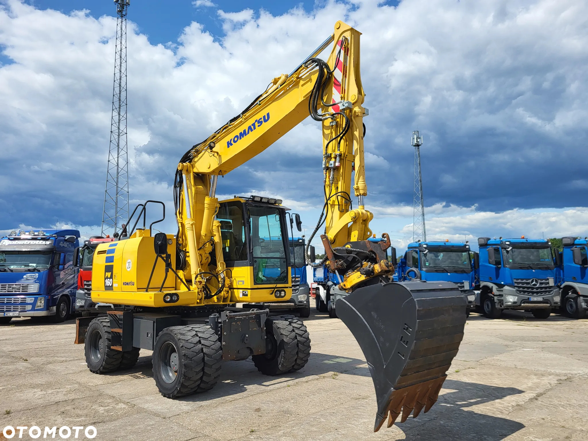 Komatsu PW 160 -10 spr z Niemiec - 7