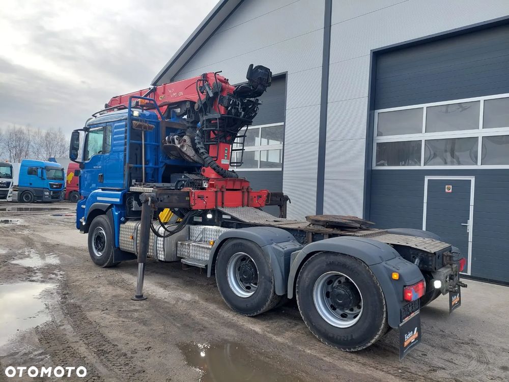 MAN TGS 26-480 6x4 do drewna PALFINGER Epsilon S 270L83 - 4