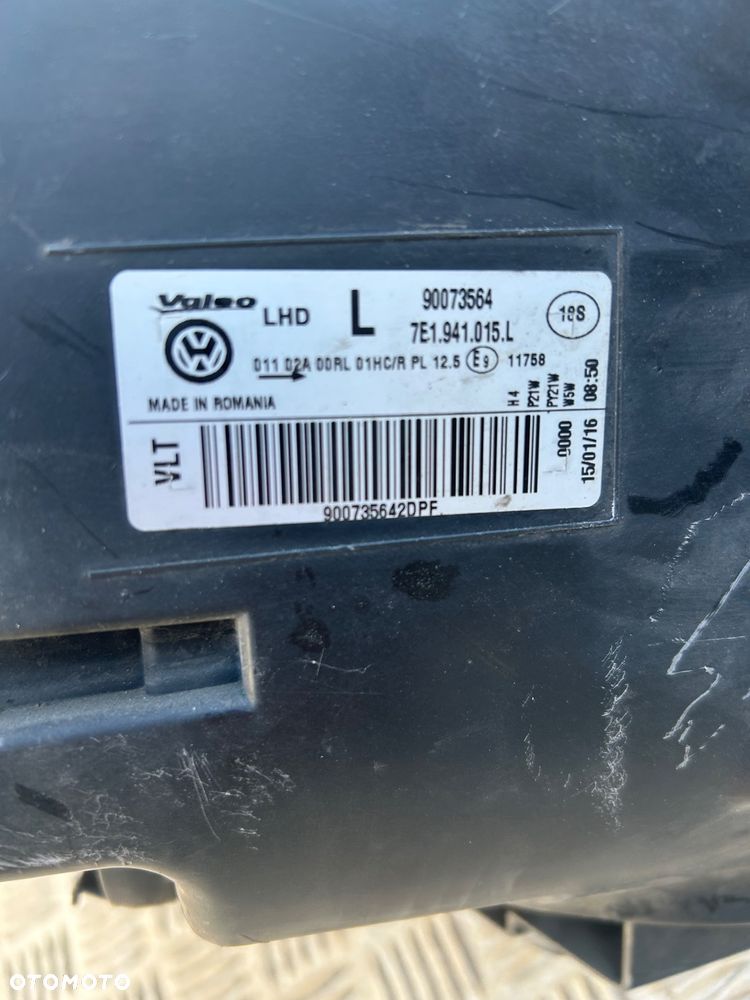 Lampa lewa Europa Valeo VW T6 7E1941015L - 3