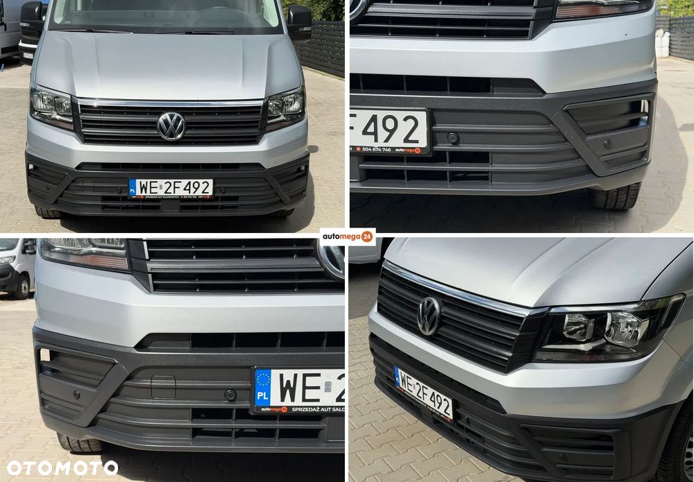 Volkswagen CRAFTER L2H2 Model 2021r WZMOCNIONY VAN 3 osobowy Silnik 2.0TDI 140KM bez BiTurbo! Euro6, Duża ładowność 1.2t, DMC:3.5t, Homologacja VAT-1 Zabudowa paki BOTT, Bogate wyposażenie! OPONY Jak nowe, Fabryczne ogrzewanie oraz wentylacja pojazdu ze zdalnym sterowaniem OEM Eberspacher Airtronic M2 3,5kW, Android Auto, Apple CarPlay, Parktroniki, Kamera, Nawigacja, Drzwi tył 270' Fotel pilot pneumatyczny z masażem! - 3