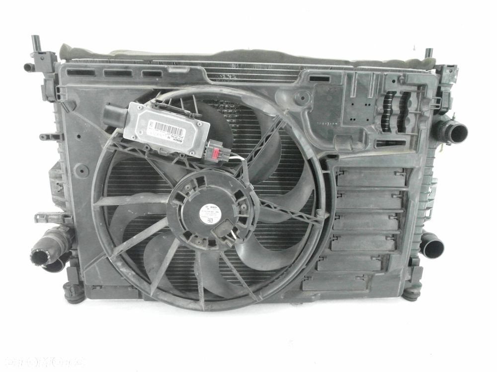 CHŁODNICA WODY KLIMY INTERCOOLER WENTYLATOR FORD KUGA II 1.6 CV618C607GF - 8