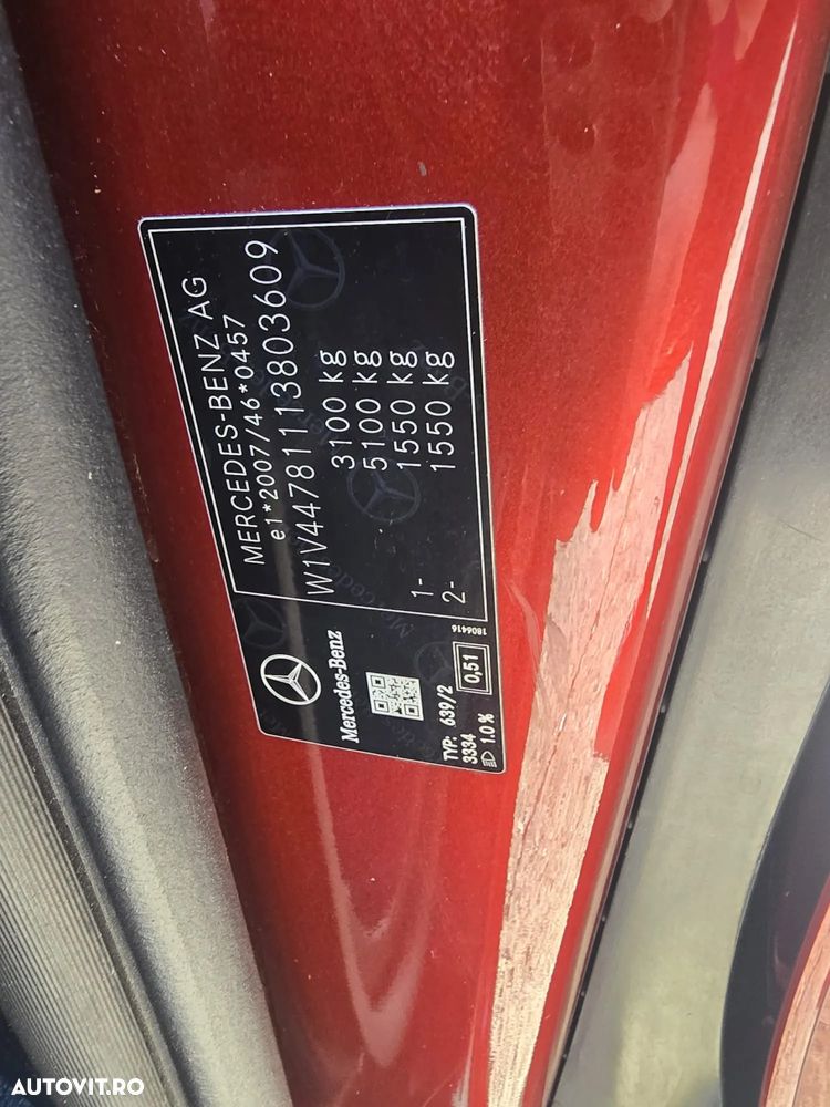 Mercedes-Benz V 250 d Combi Compact 190 CP RWD 9AT Style - 5