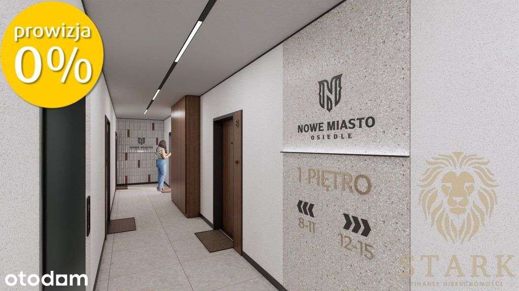 2 pokoje+komórka Gratis | 45,68 m² | 1 piętro | 0%